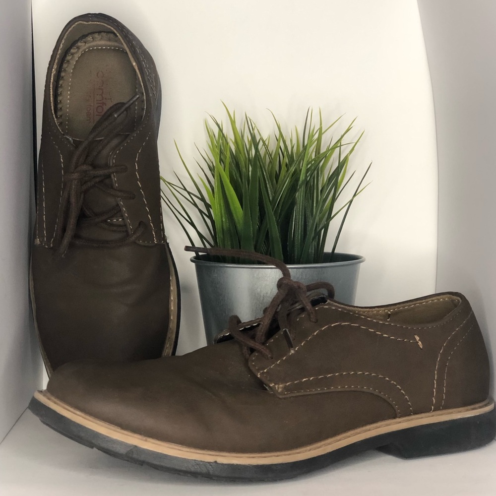 Dexter Men’s Burt Oxford Tie Shoes Brown Size‎ 7 Dress Teen